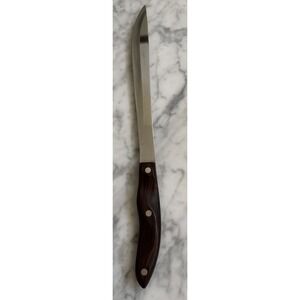 Vintage Cutco #23 Knife Stainless Blade Brown Swirl Handle